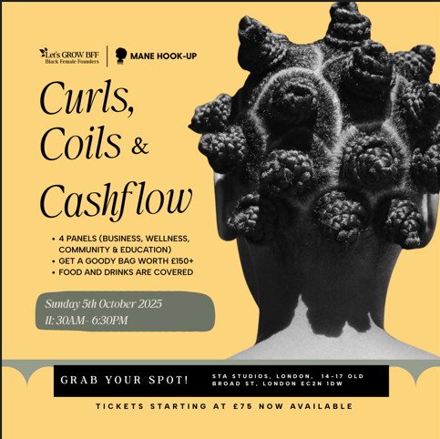 Celebrating Black History Month with Purpose: “Curls, Coils & Cashflow” Empowers Textured Hair Stylists & Beauty Brand Founder Through Wealth, Wellness & Community